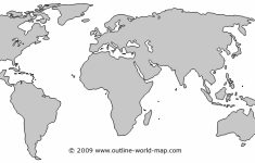 World Map Outline Printable