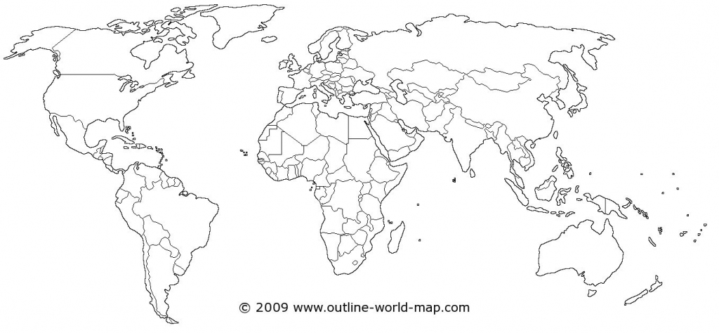 outline map of world in besttabletfor me throughout word