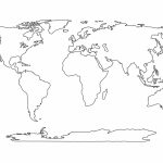 Blank World Map Printable Social Studies Pinterest Craft Inside Of With Basic World Map Printable