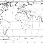 Blank World Map Test Throughout World Map Test Printable