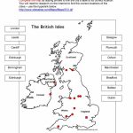 British Isles Map Worksheet   Free Esl Printable Worksheets Made With Free Printable Map Worksheets