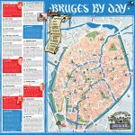 Bruges Sightseeing Map Free Tourist Attractions Teclabs Org 2835 For Printable Street Map Of Bruges