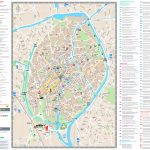 Bruges Sightseeing Map Inside Bruges Tourist Map Printable