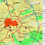 Brussels Map   Greater Brussels Metropolitan Area Free To Download In Tourist Map Of Brussels Printable