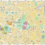 Brussels Top Tourist Attractions Map 09 Detailed Upper Town Street For Tourist Map Of Brussels Printable