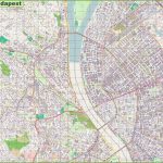 Budapest Street Map Within Budapest Street Map Printable