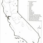 Ca Phys Relief Map California California Regions Map 4Th Grade In California Relief Map Printable