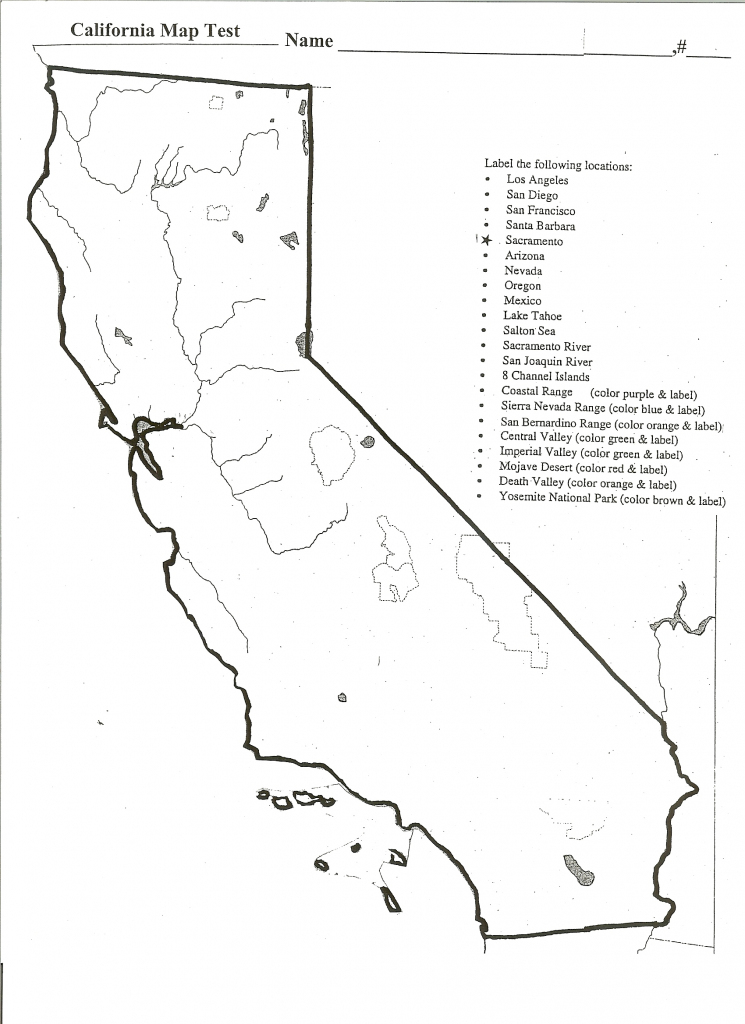 Ca Phys Relief Map California California Regions Map 4Th Grade in California Relief Map Printable