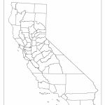 California Blank Map Htm California Map With Cities Blank Map Of Regarding Blank Map Of California Printable