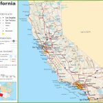 California Highway Map In Printable Map Of California