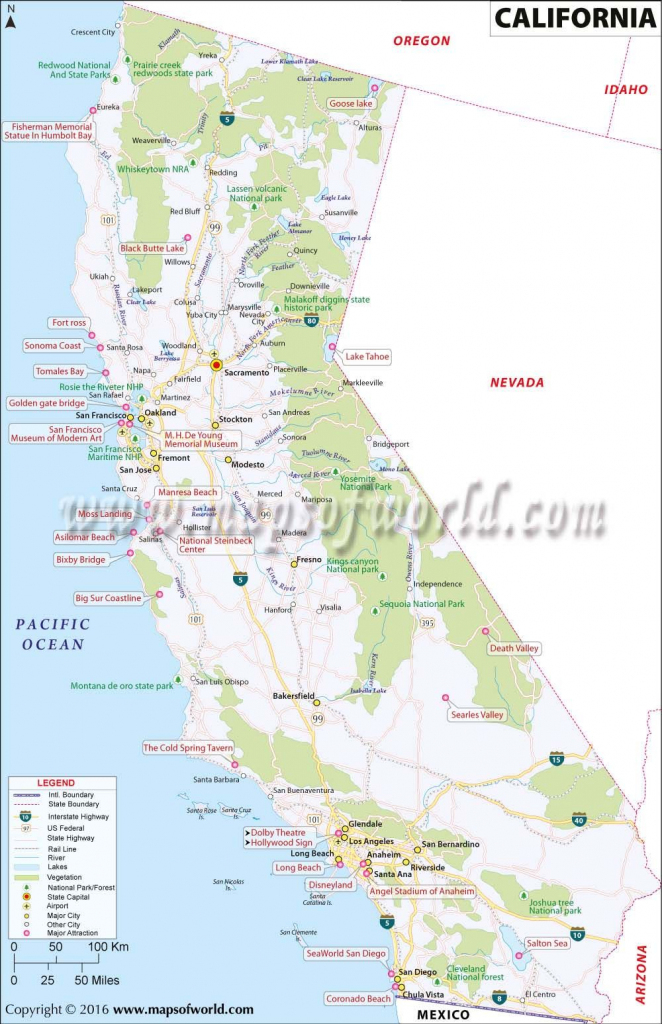 California Map | Maps | California Map, Southern California Map regarding Printable Map Of Southern California