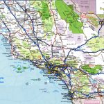 California Map With Freeways Printable Maps California Road Map Free Inside Printable Map Of Southern California Freeways