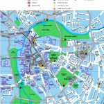 Cambridge Tourist Map Pertaining To Printable Map Of Cambridge Ma