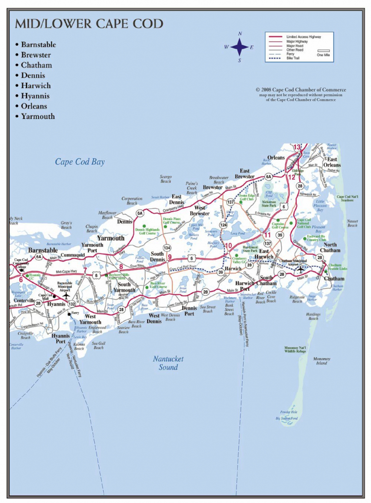 Cape Cod Maps | Cape Cod Chamber Of Commerce intended for Printable Map Of Cape Cod Ma