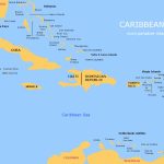 Caribbean Map | Free Map Of The Caribbean Islands With Regard To Maps Of Caribbean Islands Printable