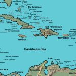 Caribbean Sea Map, Caribbean Country Map, Caribbean Map With Country For Printable Map Of The Caribbean