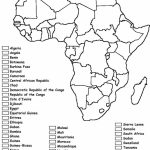 Cc Cycle 1 Africa Coloring Map | Cc Cycle 1 | Pinterest Within World Map Test Printable