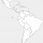 Central And South America Blank Map   Thor.ciceros.co With Regard To Printable Blank Map Of Central America