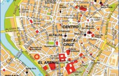 Printable Tourist Map Of Seville