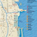 Chicago Downtown Map Pertaining To Printable Map Of Downtown Chicago