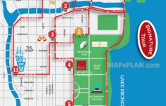 Printable Walking Map Of Downtown Chicago