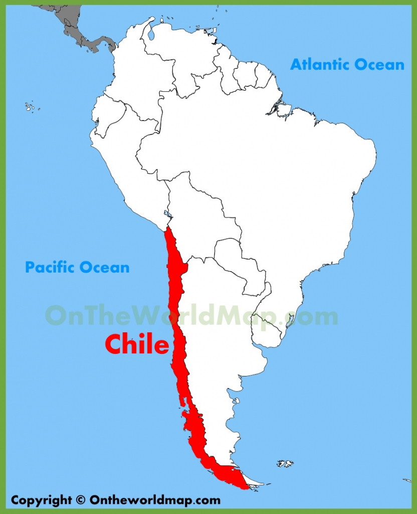 Chile Maps | Maps Of Chile pertaining to Printable Map Of Chile
