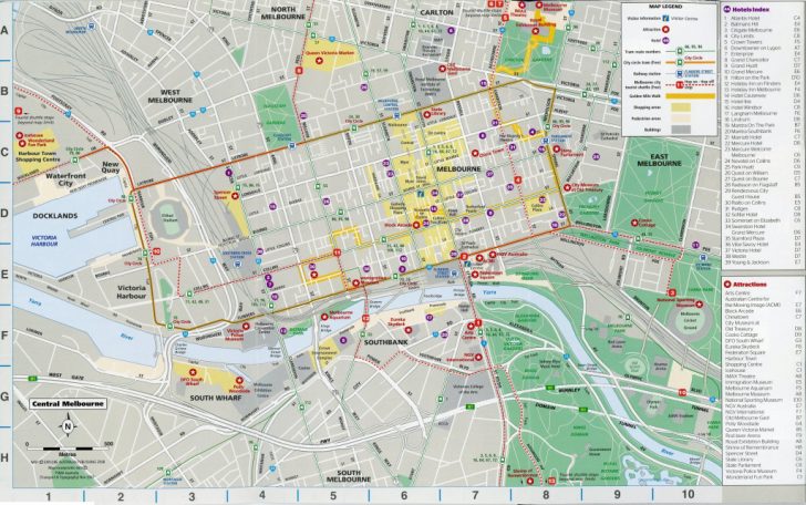 City Map Of Melbourne Australia 5B0879B49644B 9 - World Wide Maps with ...