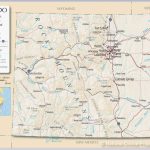 Colorado County Map With Towns Printable Map Of Us With Major Cities Regarding Printable Map Of Colorado Springs
