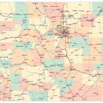 Colorado Map With Cities And Travel Information | Download Free With Regard To Printable Map Of Colorado Cities