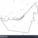 Coloring Map Of Uae | Download Them And Print Intended For Outline Map Of Uae Printable
