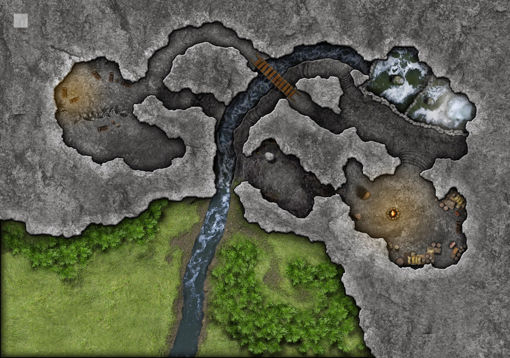 Community Made Lost Mine Of Phandelver Maps ~ Dnd Online Collective throughout Cragmaw Hideout Printable Map