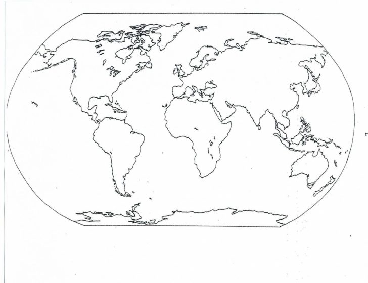 Continents Blank Map Social World Map Coloring Page Blank World