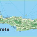 Crete Road Map For Printable Map Of Crete