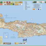 Crete Tourist Map With Regard To Printable Map Of Crete