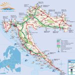 Croatia Maps | Printable Maps Of Croatia For Download Intended For Europe Travel Map Printable