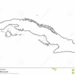 Cuba Outline Map Shadow Street Maps Cuba Map Black And White 12 Cuba Regarding Printable Outline Map Of Cuba