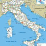 Detailed Clear Large Road Map Of Italy   Ezilon Maps With Printable Map Of Northern Italy