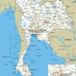 Detailed Clear Large Road Map Of Thailand   Ezilon Maps Within Printable Map Of Thailand