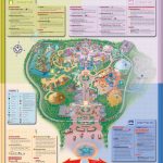Detailed Map Of Hong Kong Disneyland Resort ? Four Themed Lands Pertaining To Printable Disneyland Map 2015