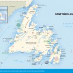Detailed Map Of Newfoundland And Travel Information | Download Free Throughout Printable Map Of Newfoundland