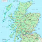 Detailed Map Of Scotland With Printable Road Map Of Scotland