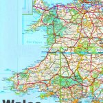 Detailed Map Of Wales Regarding Printable Map Of Wales