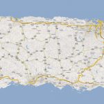 Detailed Road Map Of Puerto Rico With Cities. Puerto Rico Detailed For Printable Map Of Puerto Rico With Towns
