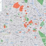 Detailed Street Names Neighbourhood Districtss Vienna Top Tourist With Regard To Vienna Tourist Map Printable