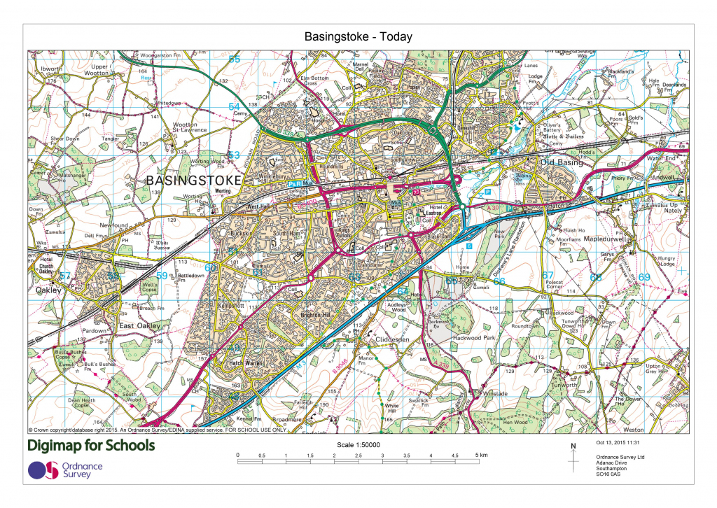 Digimap For Schools Launches 1950S Maps Of Great Britain | About throughout Printable Os Maps