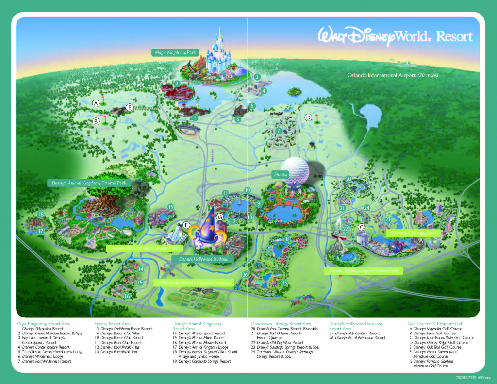 Disney World Florida Map From Adessosolutions 1 - Ameliabd - Disney with regard to Maps Of Disney World Printable