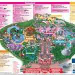 Disneyland Park Map In California, Map Of Disneyland Within Printable Disney Maps
