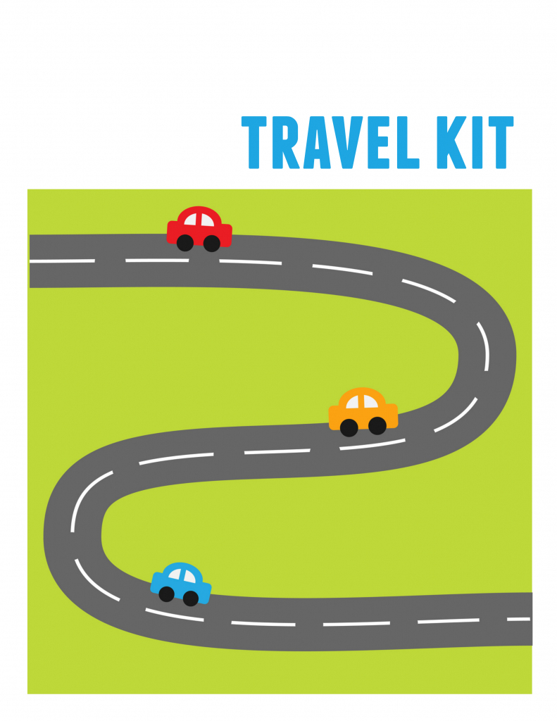 Diy Kids&amp;#039; Travel Binder + Free Printable Road Trip Games with regard to Printable Travel Maps For Kids