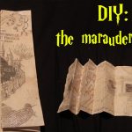 Diy: Marauders Map!   Youtube Intended For Marauders Map Printable