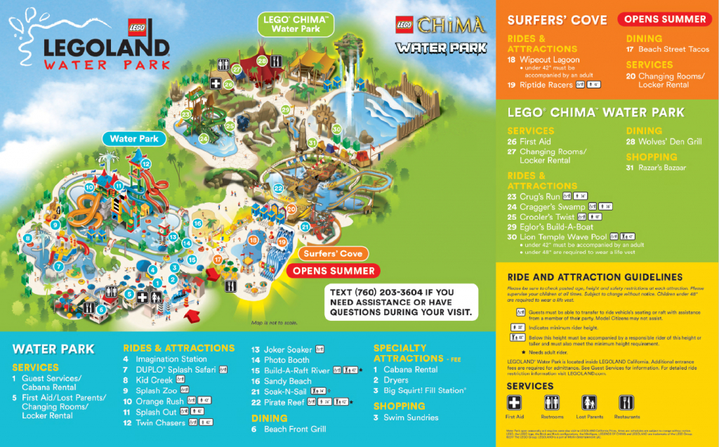 Do You Have A Map Of The Water Park? – Legoland® California Theme for Legoland Printable Map